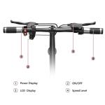 BOGIST Honey whale M5 Pro con pneumatici da 12 pollici, motore da 500W 11Ah, monopattino elettrico pieghevole con sedile e portapacchi