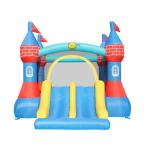 Castello Gonfiabile Grande, Scivolo Doppio, Gioco per Bambini, Tappeto Saltarello, Happy Hop
