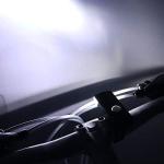 Luce bicicletta anteriore e posteriore, ricaricabile USB, 300 lumen, 3 modalità, IPX6 impermeabile