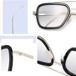 Occhiali da sole Iron Man Tony Stark, colore lenti grigio