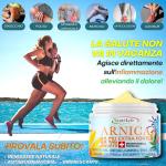 Arnica gel Extra Forte 98,5% 500 ml, Arnica per cavalli uso umano, artiglio del diavolo, con vitamina E, olio di canapa, calendula e canfora, per dolori muscolari e cervicale
