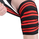 Ginocchiere Powerlifting, fasce per ginocchia, per palestra, Squat, per allenamento gambe, uomini e donne