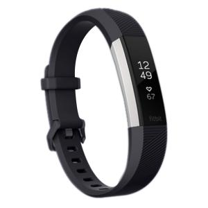 Fitbit Alta HR, Cinturino sportivo, Edizione Speciale, Morbido, nero