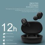 Xiaomi Redmi AirDots Auricolari wireless Bluetooth V5.0 TWS, colore nero