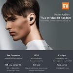 Xiaomi Redmi AirDots Auricolari wireless Bluetooth V5.0 TWS, colore nero