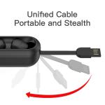 Mini Auricolari Portatili Xiaomi bluetooth GT2 Haylou 5.0, 3D stereo