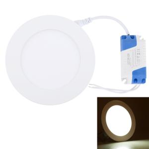 Projecteur intégré, lumière blanche naturelle, ronde, 6 watts