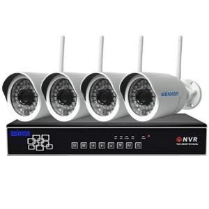 Set Telecamera Video sorviglianza,SZSINOCAM, Wifi, SN-NVK1304
