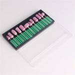 Punte fresa unghie set 12 pezzi al quarzo